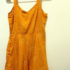 Hand stitched sundress with pocket